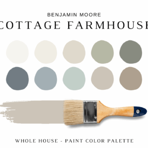 Benjamin Moore COTTAGE FARMHOUSE Color Palette