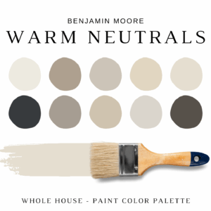 Benjamin Moore WARM NEUTRALS