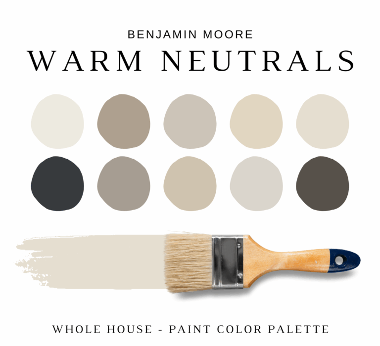 Benjamin Moore WARM NEUTRALS