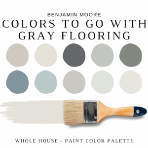 Benjamin Moore GRAY HARDWOOD Color Palette