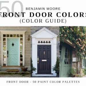 Benjamin Moore FRONT DOOR Color Palette