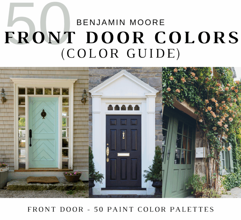 Benjamin Moore FRONT DOOR Color Palette