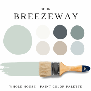 Behr BREEZEWAY Color Palette