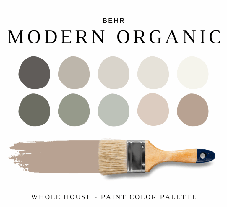 Behr MODERN ORGANIC Color Palette