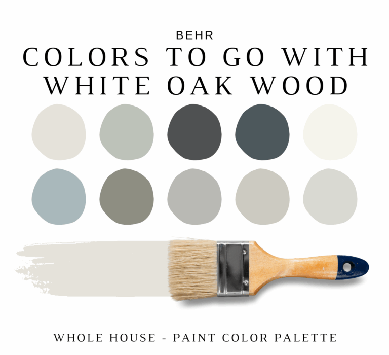 Behr WHITE OAK PALETTE