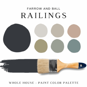 Farrow and Ball RAILINGS