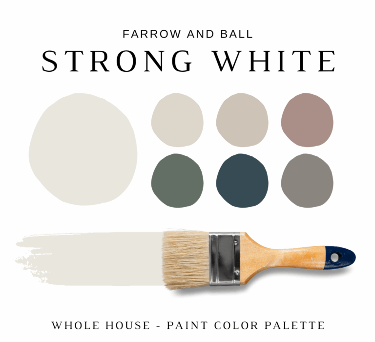 Farrow and Ball STRONG WHITE