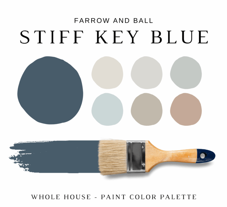 Farrow and Ball STIFF KEY BLUE