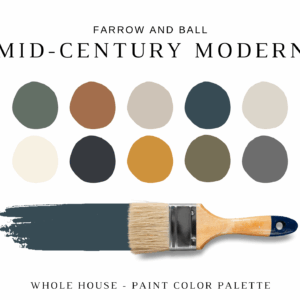 Farrow and Ball MID-CENTURY MODERN