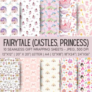 Fairytale Printable Gift Wrap
