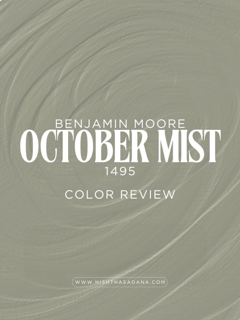 benjamin moore October Mist