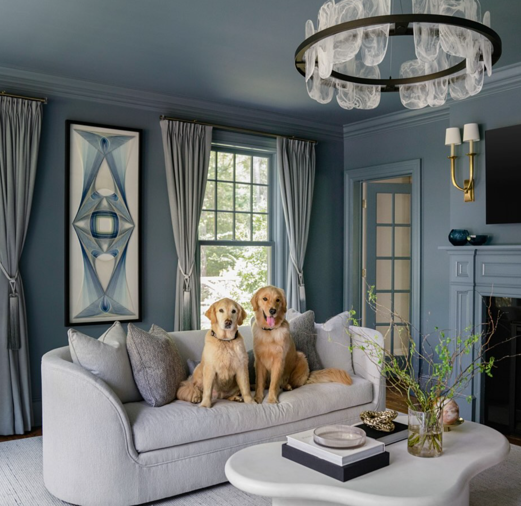 12 Benjamin Moore Blue-Gray Paint Colors - NISH