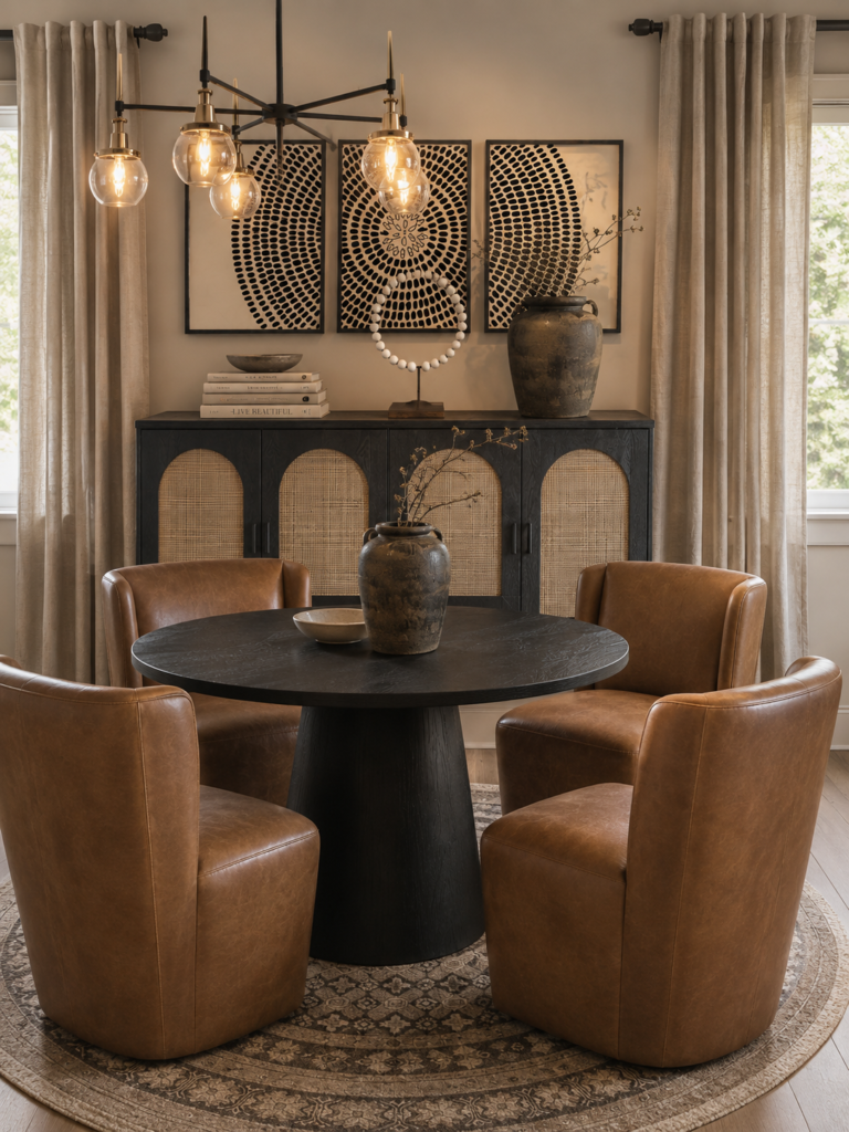 MODERN ORGANIC DINING ROOM