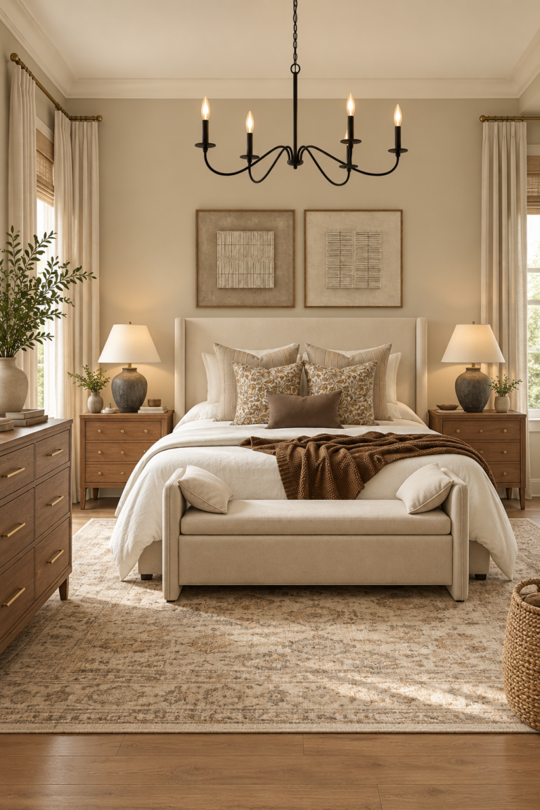 sw accessible beige bedroom